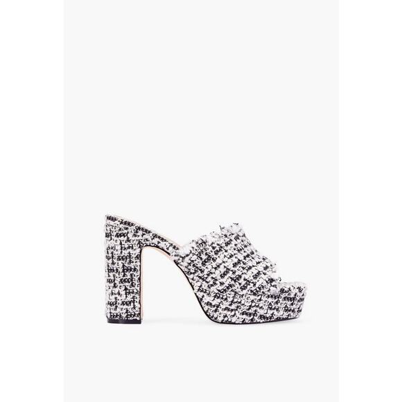 JUSTFAB Heather Throwback Platform Sandal - Picture 8 of 14